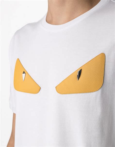 fendi shirt eyes replica|fendi eyes t shirt men's.